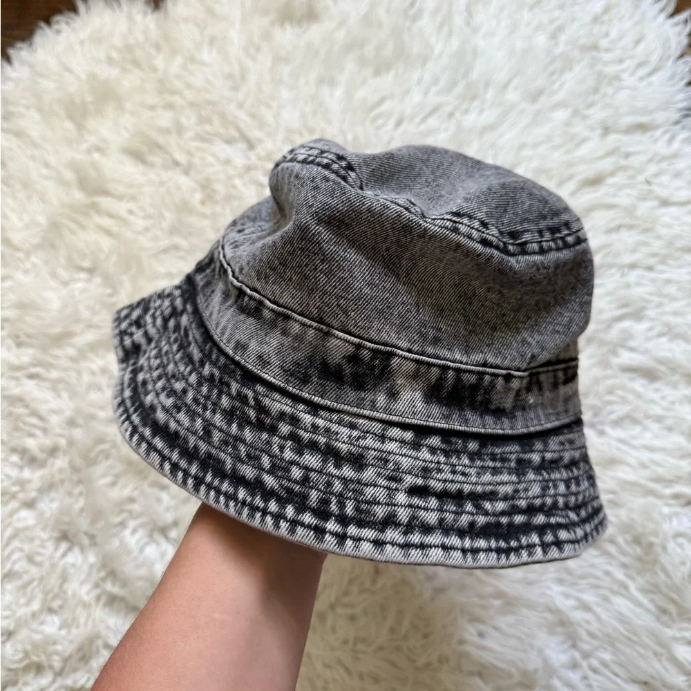 Only Black and Gray Rhinestone Embellished Hats